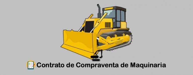 Contrato de compraventa de Maquinaria