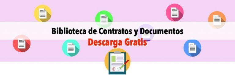 Biblioteca de contratos y documentos en pdf y word