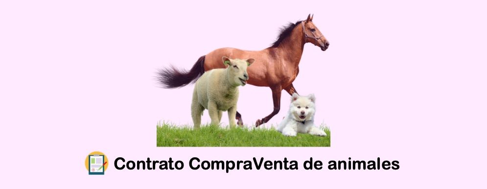 Contrato de compraventa de animales