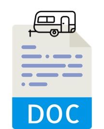 contrato compraventa caravana en WORD descargar gratis