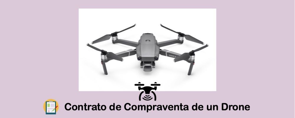 descarga un documento de contrato de drone
