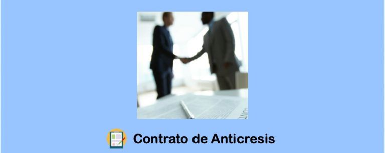 modelo y ejemplo contrato anticresis gratis