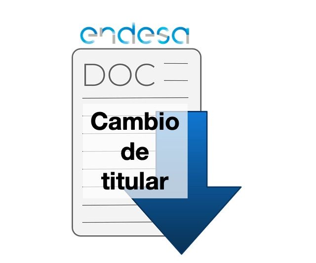 Modelo de autorización para cambio de titular con Endesa descarga gratis
