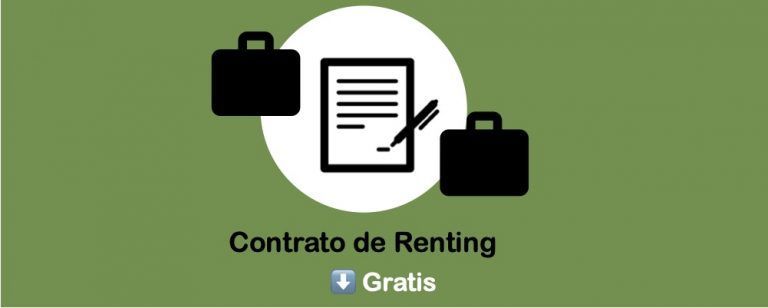 Contrato de Renting para descargar gratis